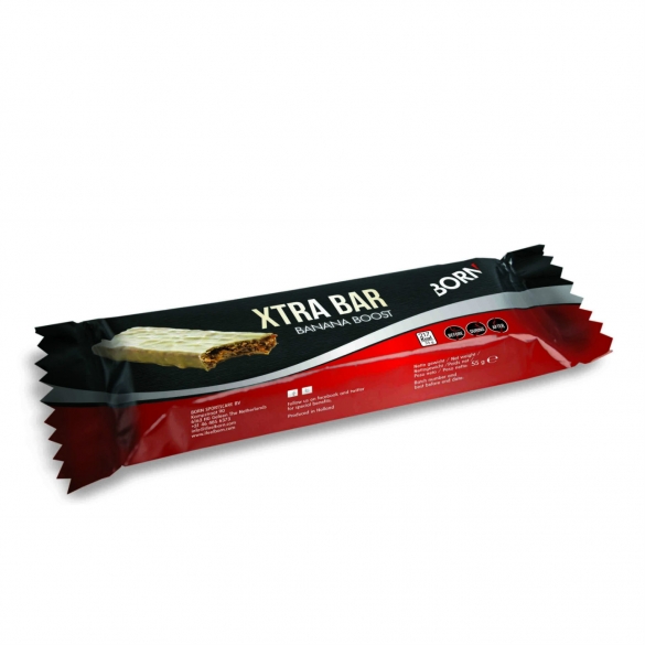 Born Xtra-Bar Banana boost 12 x 55 gram BORN2001024